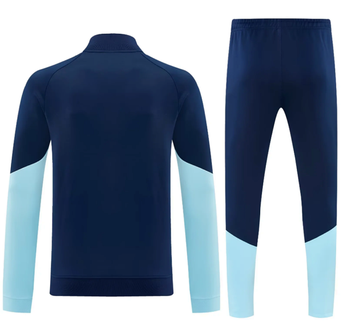 2026 Argentina Dark Blue Windbreaker Jacket Football Jacket and Pants