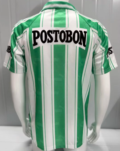 Retro Jersey 1997-1998 Atletico Nacional de Medellin Home Soccer Jersey Vintage Football Shirt