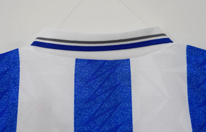 Retro Jersey 1991 Sheffield Wednesday League Cup Final Soccer Jersey Football Shirt
