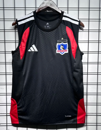 Fan Version 2026-2027 Colo-Colo Black Soccer Vest Football Shirt