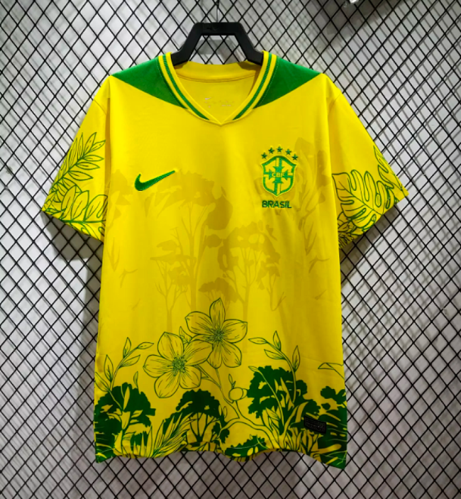 Fan Version 2026 Brazil Yellow/Green Special Edition Soccer Jersey Brasil Camisetas de Futbol