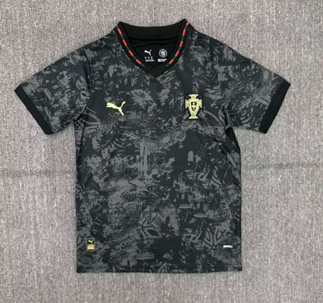 Fan Version 2026 Portugal Black Special Edition Soccer Jersey Football Shirt
