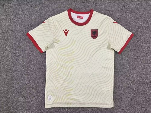 Fans Version 2026 Albania Away Soccer Jersey Football Shirt