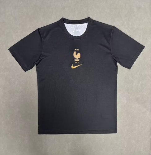 Fan Version 2026 World Cup France Black Goalkeeper Soccer Jersey Football Shirt