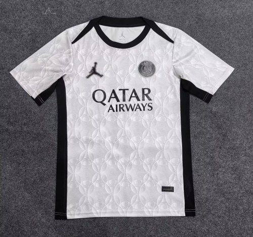 Fan Version 2026-2027 PSG White Soccer Training Jersey Paris Football Maillot