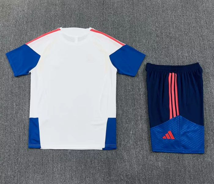 Adult Uniform 2026 Colombia White Soccer Training Jersey and Shorts Football Kits