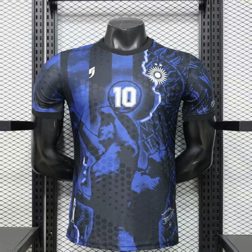 Player Version 2026 Argentina MARADONA 10 Blue Special Edition Soccer Jersey Camisetas de Futbol
