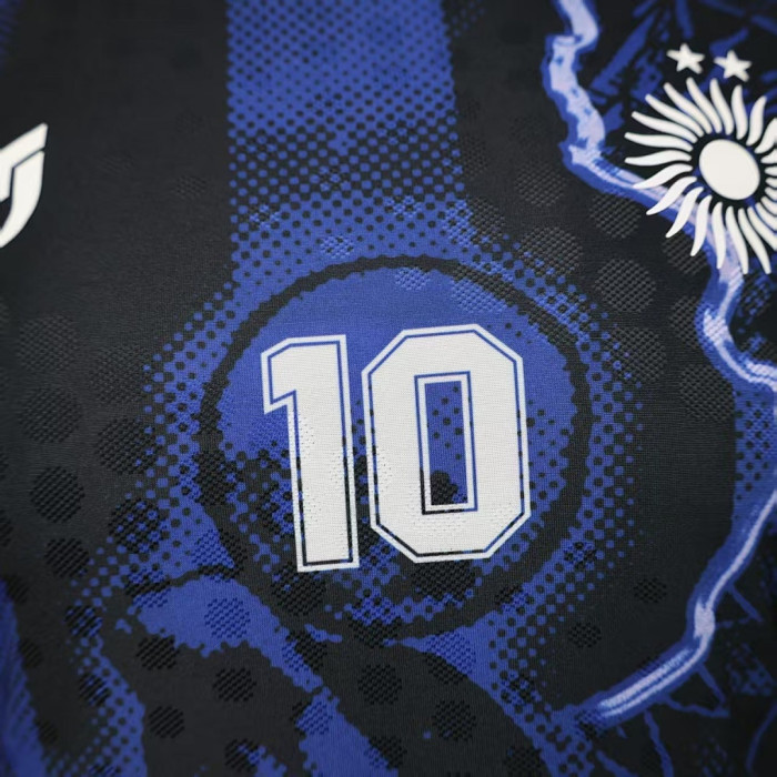 Player Version 2026 Argentina MARADONA 10 Blue Special Edition Soccer Jersey Camisetas de Futbol