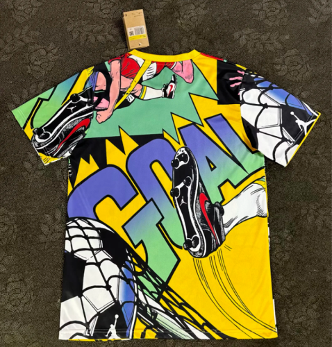 Fan Version 2026 Brazil Colorful Soccer Jersey Brasil Camisetas de Futbol