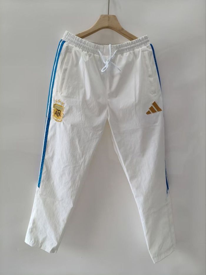 2026-2027 Argentina Blue/White Soccer Windbreaker Jacket Pants Football Tracksuit
