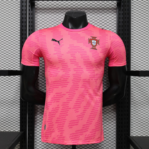 Player Version 2026 Portugal Pink Special Edition Soccer Jersey Football Shirt