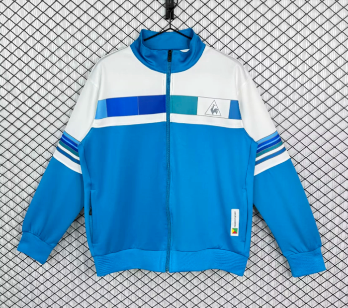 Retro Jacket 1986 Argentina White/Blue Soccer Windbreaker Jacket Football Jacket