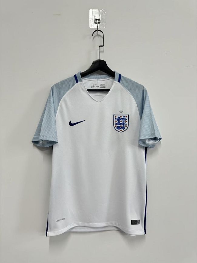 Retro Jersey 2016 England Home Soccer Jersey Vintage Football Shirt