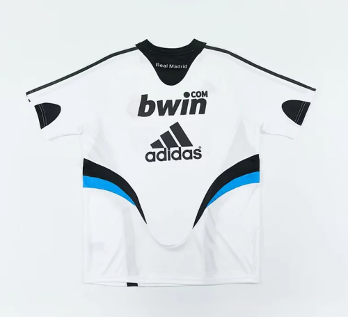 Retro Jersey 2008-2009 Real Madrid White Soccer Training Jersey Vintage Football Shirt