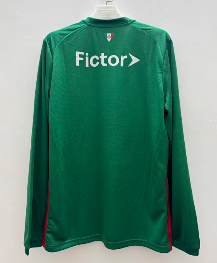 with One Star Long Sleeve 2026-2027 Palmeiras Home Soccer Jersey Football Shirt