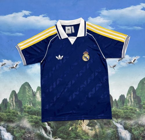 Fan Version 2026-2027 Real Madrid Blue Special Edition Soccer Jersey Real Football Shirt