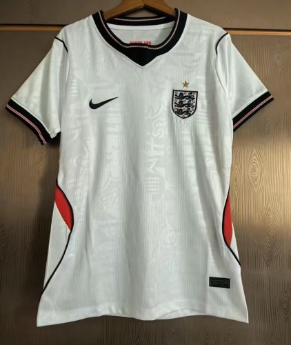 Women 2026 England Home Soccer Jersey Girl Football Shirt
