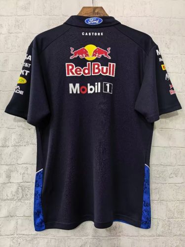 2026 Red Bull Dark Blue/Black Polo Racing Shirt