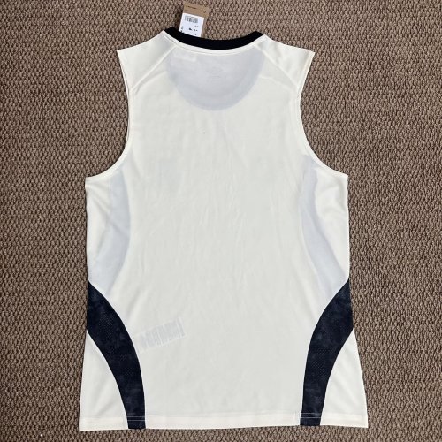 Fan Version 2026-2027 Santos White Soccer Training Vest Football Shirt