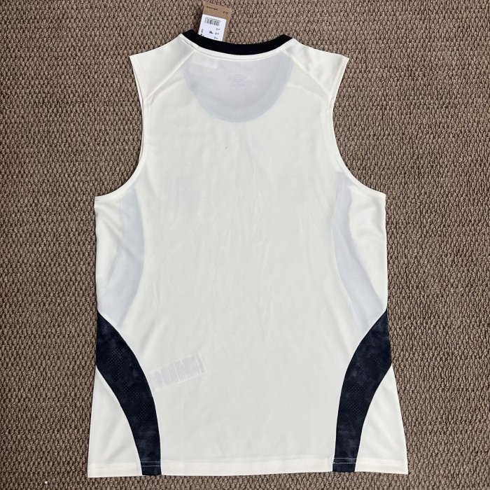 Fan Version 2026-2027 Santos White Soccer Training Vest Football Shirt