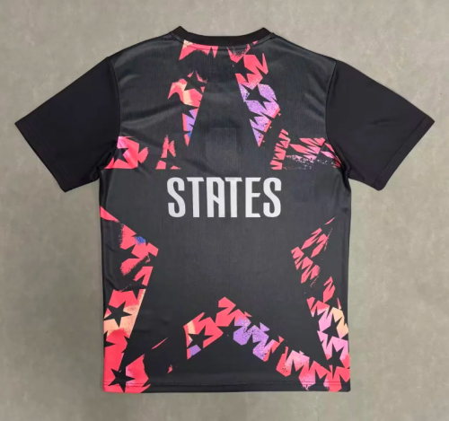 Fan Version 2026 USA Black Goalkeeper Soccer Jersey United States Football Shirt