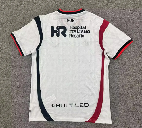 Fan Version 2026-2027 Newell's Old Boys Away White Soccer Jersey Football Shirt
