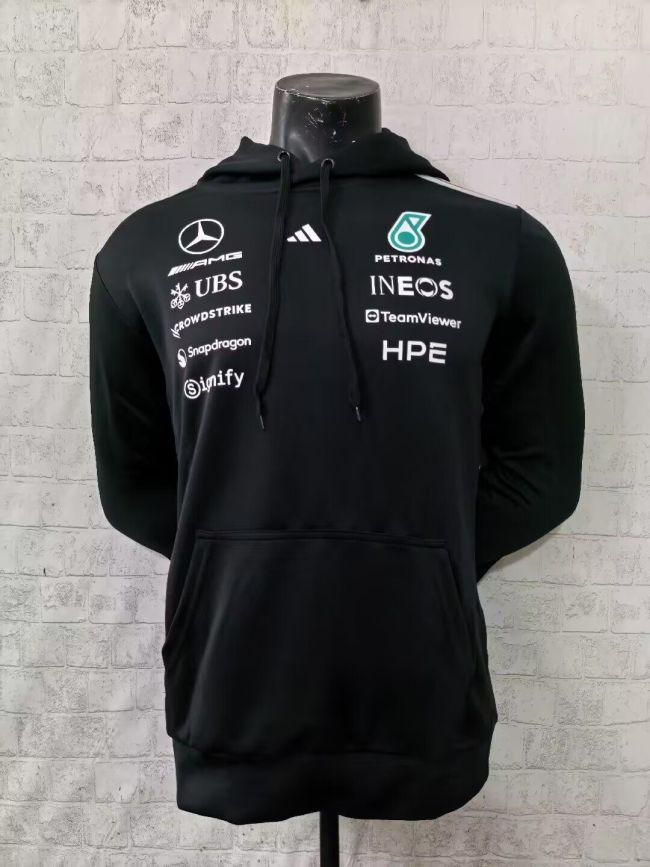 2026 Maclaren Black Sweater Racing Hoody