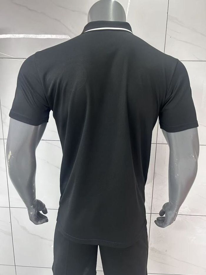 Fan Version 2026 Germany Black/White Soccer Polo Football Shirt