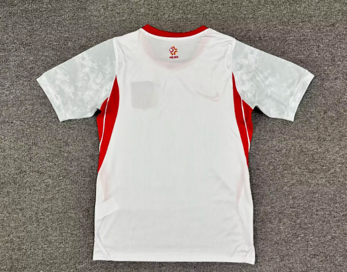 Fan Version Poland 2026 Home Soccer Jersey Football Shirt