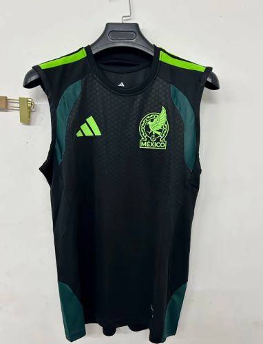 Player Version 2026 Mexico Black Soccer Training Vest Football Shirt