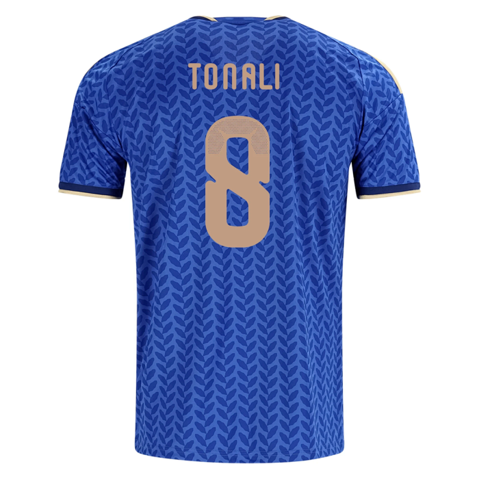 Fan Version 2026 Italy #13 CALAFRORI #18 BARELLA #3 DIMARCO #5 LOCATELLI #14 CHIESA #10 RASPADORI #8 TONALI Home Soccer Jersey Football Shirt
