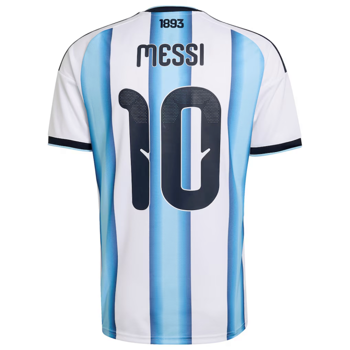 with FIFA World Champions 2022 Patch Fan Version 2026 Argentina #7 DE PAUL,#20 MAC ALLISTER,#22 L.MARTINEZ,#10 MESSI,#21 MASTANTUONO,#9 J.ALVAREZ,#17 GRANACHO,#11 DI MARIA,#13 ROMERO Home Soccer Jersey Camisetas de Futbol