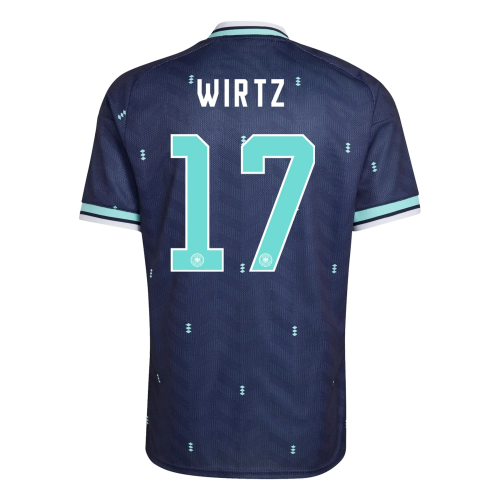 Fan Version 2026 Germany #6 KIMMICH,#17 WIRTZ,#19 SANE,#11 WOLTEMADE,#20 GNABRY,#10 MUSIALA,#7 HAVERTZ,#2 RUDIGER,#14 ADEYEMI Away Soccer Jersey Football Shirt