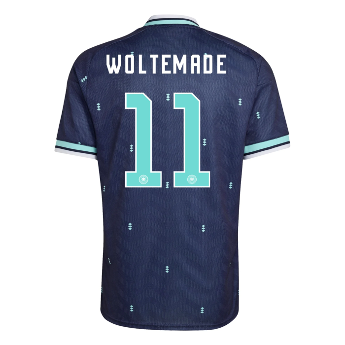 Fan Version 2026 Germany #6 KIMMICH,#17 WIRTZ,#19 SANE,#11 WOLTEMADE,#20 GNABRY,#10 MUSIALA,#7 HAVERTZ,#2 RUDIGER,#14 ADEYEMI Away Soccer Jersey Football Shirt
