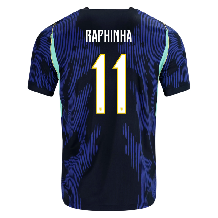 Fan Version 2026 Brazil #8 BRUNO G.,#10 NEYMAR JR.,#4 MARQUINHOS,#11 RAPHINA,#7 VINI JR.,#5 CASEMIRO,#2 JOAO PEDRO,#20 ESTEVAO,#9 ENDRICK Away Soccer Jersey Brasil Camisetas de Futbol