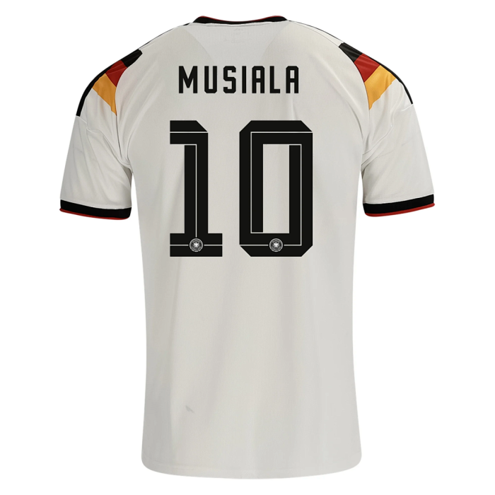 Fan Version 2026 Germany #6 KIMMICH,#17 WIRTZ,#19 SANE,#11 WOLTEMADE,#20 GNABRY,#10 MUSIALA,#7 HAVERTZ,#2 RUDIGER,#14 ADEYEMI Home Soccer Jersey Football Shirt