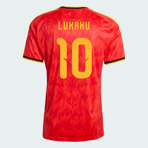 Fan Version 2025-2026 BEL #7 DE BRUYNE,#11 DOKU,#10 LUKAKU,#9 TRASSARD Away Soccer Jersey Football Shirt