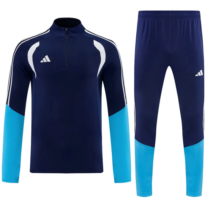 2026-2027 AD 814 Blank Soccer Training Sweater and Pants Football Tracksuit