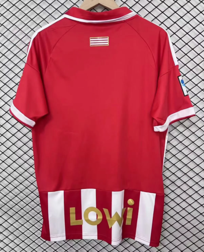 with LFP Patch Fan Version 2025-2026 Granada Retro Model Soccer Jersey Football Shirt