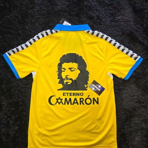 Retro Jersey 1983-1984 Cadiz Camaron Version Soccer Jersey Vintage Football Shirt