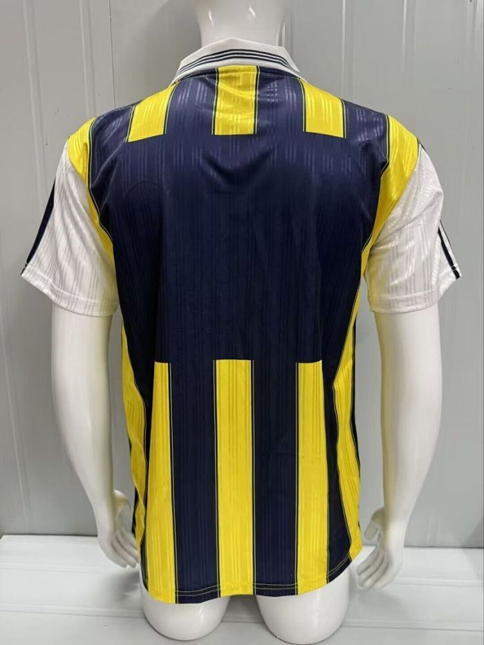 Retro Jersey 1996-1997 Fenerbahce Home Soccer Jersey Vintage Football Shirt
