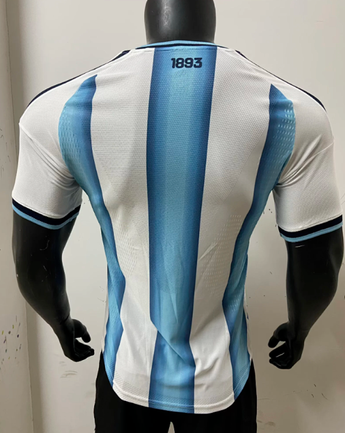 with FIFA World Champions 2022 Patch Player Version 2026 Argentina Home Soccer Jersey Camisetas de Futbol