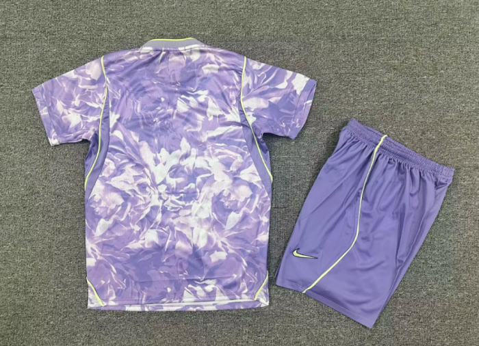 Youth Uniform Kids Kit 2026 South Korea Away Soccer Jersey Shorts Child Football Set