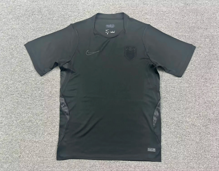 Fan Version 2026 Norway World Cup Away Black Soccer Jersey Football Shirt