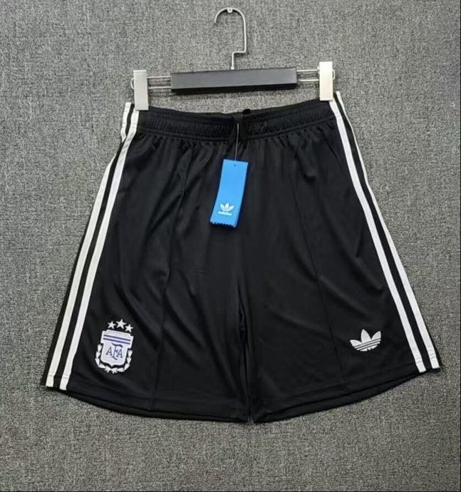 Fan Version 2026 Argentina Away Soccer Shorts Football Shorts