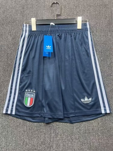 Fan Version 2026 Italy Away Soccer Shorts Italia Football Shorts