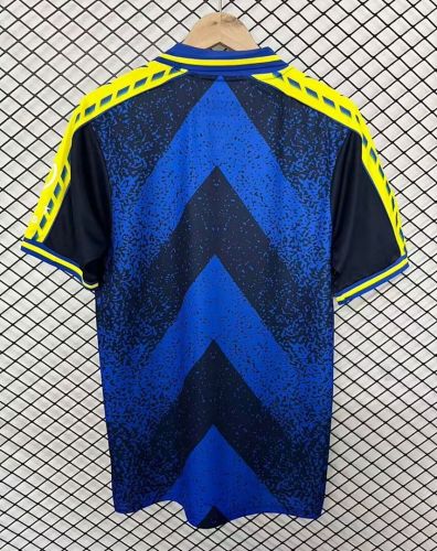 with LFP Patch Fan Version CADIZ 2025-2026 Cadiz Retro Model Soccer Jersey Football Shirt