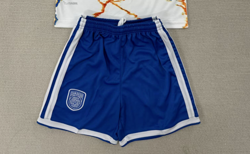 Fan Version 2026-2027 San Diego Away Blue Soccer Shorts Football Shorts