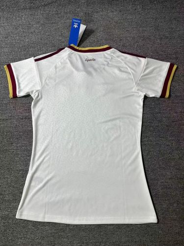 Women 2026 Spain Away Soccer Jersey Girl Football Shirt