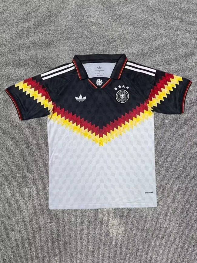 Fan Version 2026 Germany 90's polo Black/White Soccer Polo Football Shirt